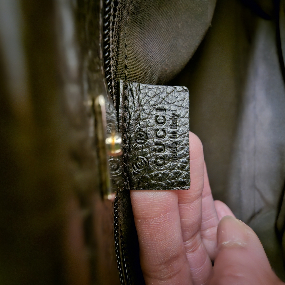 Gucci Orange and Black Tote Bag - Picture 9 of 10